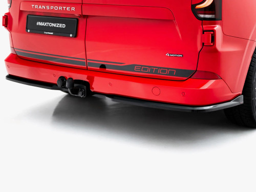 Maxton Rear Splitter (Vertical Bars) Volkswagen Transporter T7