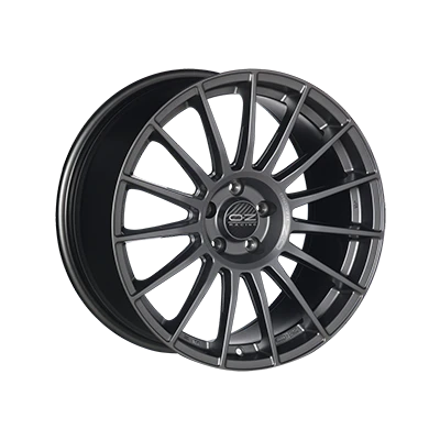OZ Racing SUPERTURISMO LM MATT GRAPHITE SILVER LETTERING - 18x8 - 5x120 - CB: 79 - ET20