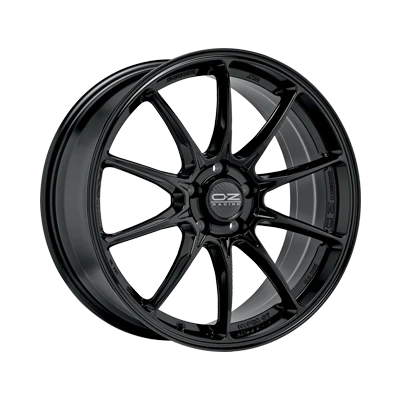 OZ Racing HYPER GT HLT GLOSS BLACK - 17x7.5 - 5x100 - CB: 68 - ET35