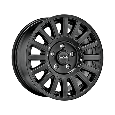 OZ Racing RALLY RAID MATT BLACK SILVER LETTERING - 17x8 - 6x139.7 - CB: 95.1 - ET30