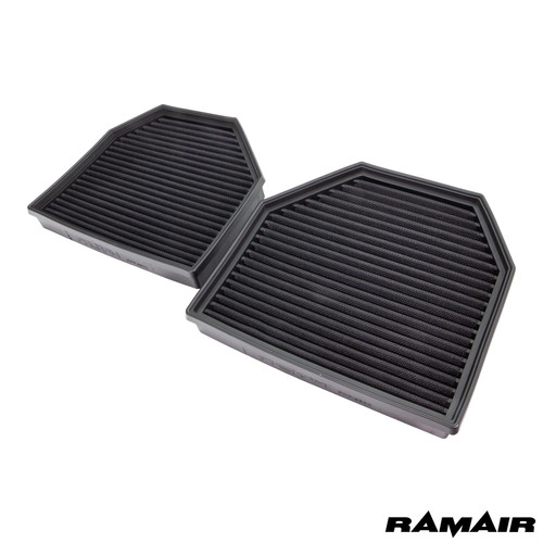 Ramair Performance Pleated Replacement Air Filter for M2 M3 M4 3.0T S63 / M5 M6 4.4 V8