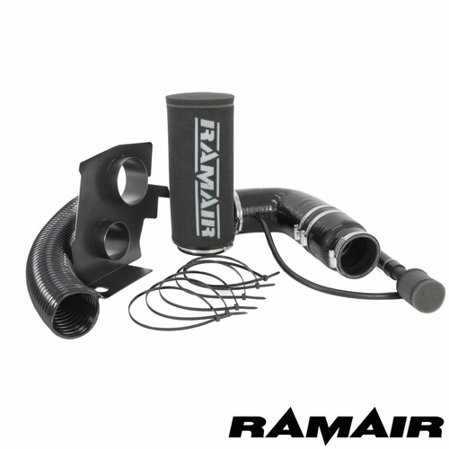 Ramair Performance Foam Induction Kit for 1.2 THP & VTI Citroen & Peugeot - Black Hose