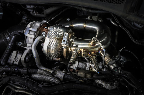 DPF Delete Downpipe for 3.0 V6 TDi Engine A4 / A5 B9 Platform