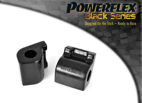 Front Anti Roll Bar Bush 19mm - 2 x PFF12-203-19BLK