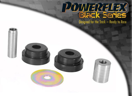 Front Lower Engine Mount Small Bush 25mm Oval Bracket - PFF19-2004BLK