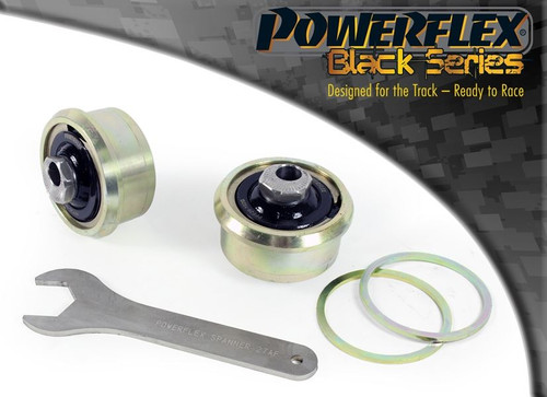 Front Wishbone Rear Bush Anti-Lift & Caster Adjust - 2 x PFF26-102GBLK