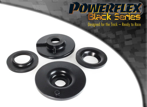 Rear Upper and Lower Spring Isolator Pads - 2 x PFR26-219BLK