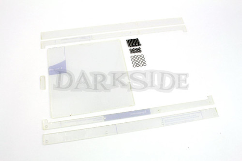 Large 4mm Clear Track Day Window Slider Kit