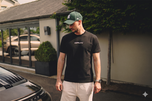 DRVN 'Repeat' Black Heavy T-Shirt