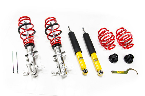 MTS Technik Coilovers (Street, Inox) for Saab 9-3 Convertible (YS3F)