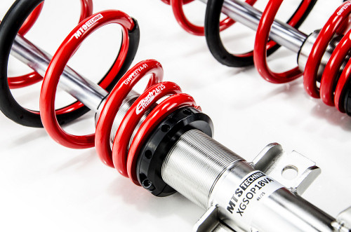 MTS Technik Coilovers (Street, Inox) for Saab 9-3 Convertible (YS3F)