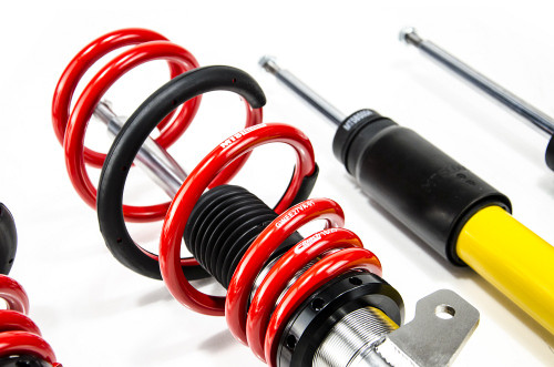 MTS Technik Coilovers (Stance, Inox) for Opel CORSA E (X15) / Alfa Romeo MITO (955)