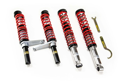 MTS Technik Coilovers (Stance, Inox) for Audi 80 B2 Saloon (81/85)