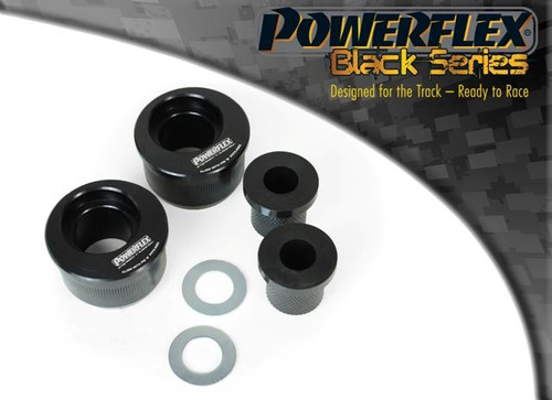 Front Wishbone Rear Bush, Aluminium Outer Caster offset - 2 x PFF5-5303BLK