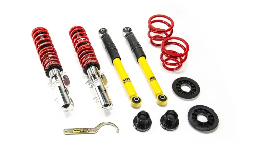 MTS Technik Coilovers (Street, Inox) for Audi TT (8N) / Volkswagen GOLF IV (1J1)