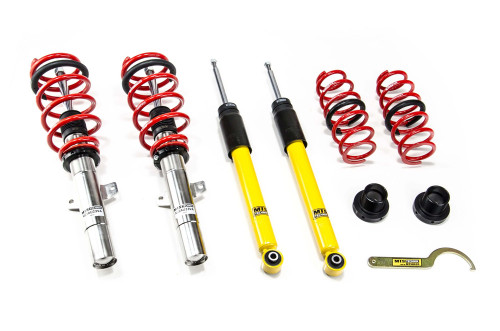 MTS Technik Coilovers (Street, Inox) for Skoda ROOMSTER (5J)