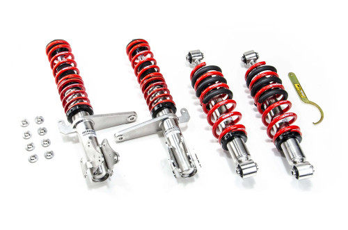 MTS Technik Coilovers (Stance, Inox) for Audi 80 B4 Avant (8C) / 80 B4 Saloon (8C)