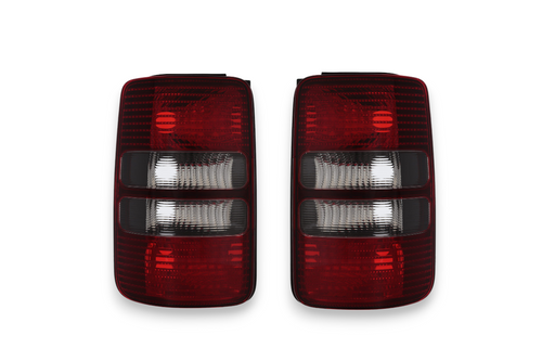 VW Caddy 2005-2010 Mk3 Pre Facelift Pair of Smoked Rear Tail Light