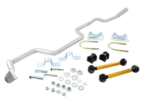 Whiteline Rear Sway Bar - 27mm 4 Point Adjustable for Ford Mustang 05-14