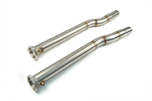 Darkside 2.5" Stainless DPF Delete Downpipes for Audi A8 4.2 TDI