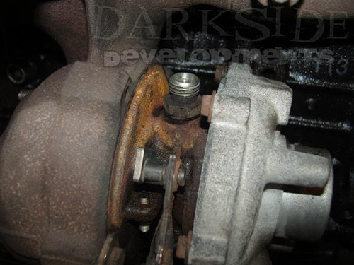 Darkside Braided Oil Feed Line for 1.9 and 2.0 TDI Darkside Braided Oil Feed Line for 1.9 and 2.0 TDI