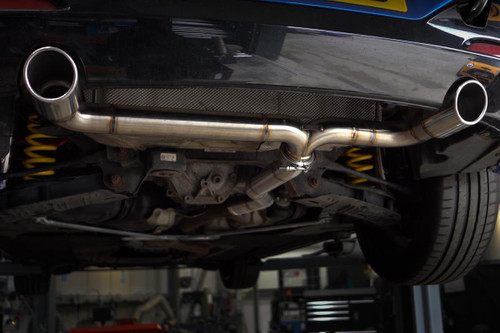 Darkside 2.5" Stainless Rear Section Exhaust System for BMW 125d LCI