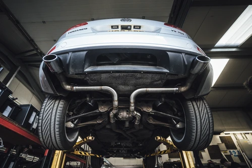 VW Touareg 7P 4.2 TDI V8 Rear Silencer Delete