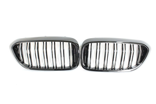 BMW M5 F90 / 5 SERIES G30/G31 DOUBLE SLAT BLACK GRILLES