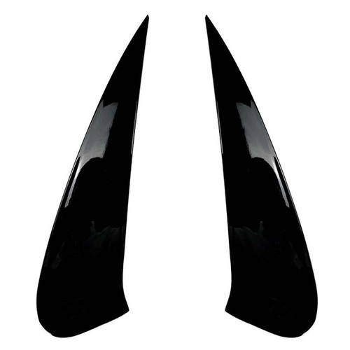 MERCEDES GLE-CLASS C167 2020-2023 GLOSS BLACK REAR BUMPER TRIMS