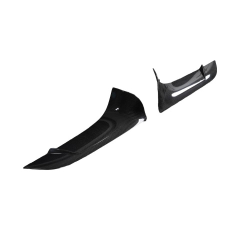 TOYOTA SUPRA 2019+ A90 CARBON FIBRE FRONT BUMPER VENT TRIM - V2