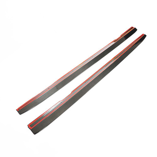 MERCEDES E63 W213 2018-2020 PRE-FACELIFT CARBON FIBRE SIDE SKIRTS - CT DESIGN