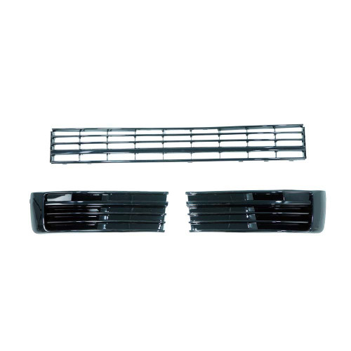 VOLKSWAGEN TRANSPORTER T6 2015-2019 GLOSS BLACK GRILLES