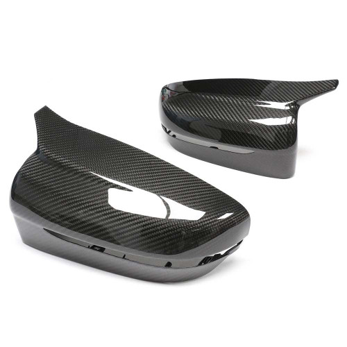 BMW G42 2 SERIES 2022+ RHD DRY CARBON FIBRE MIRRORS - V2