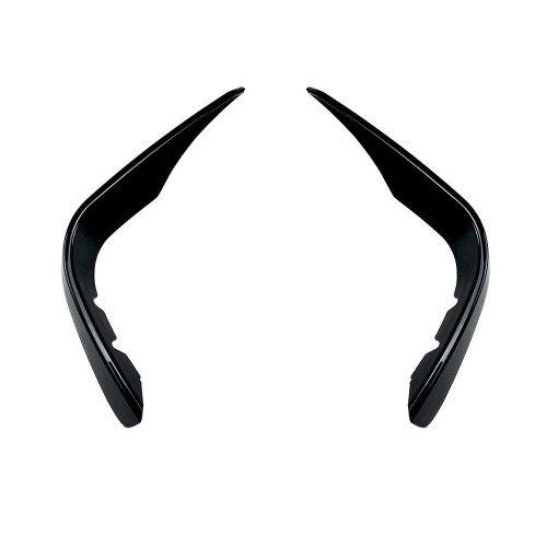 MERCEDES GLC-CLASS (X253/C253) & GLC 43 4MATIC PRE-FACELIFT 2015-2019 GLOSS BLACK FRONT BUMPER TRIMS