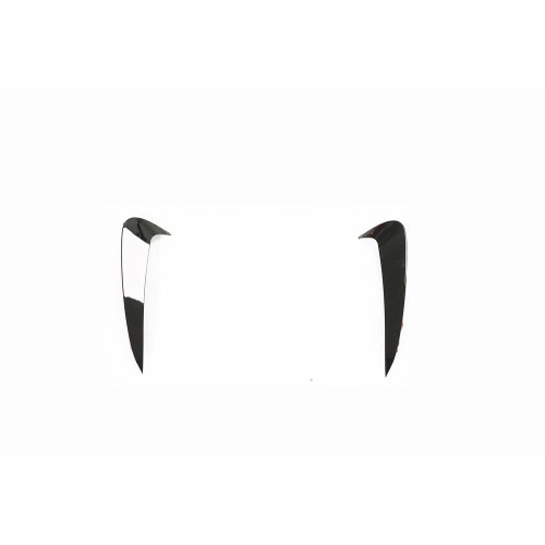 MERCEDES C-CLASS & C43 W205 COUPE GLOSS BLACK REAR BUMPER TRIM