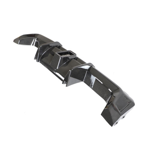 BMW M3/M4 G80/G81/G82/G83 CARBON FIBRE DIFFUSER WITH LED - V3 - CT DESIGN