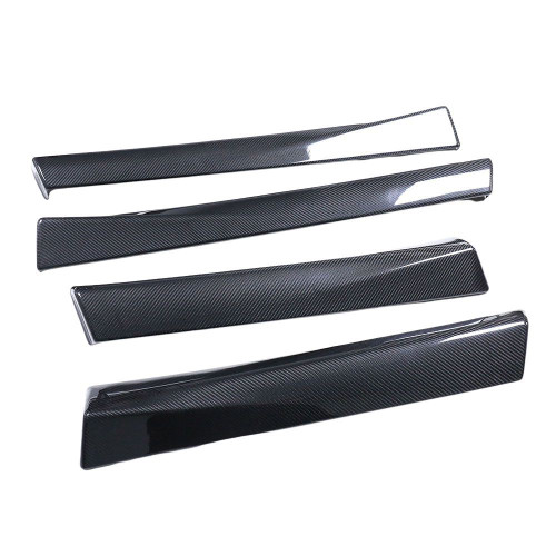 TESLA MODEL 3 2017-2023 CARBON FIBRE INTERIOR DOOR PANEL TRIM ADD ON (Gloss Carbon)