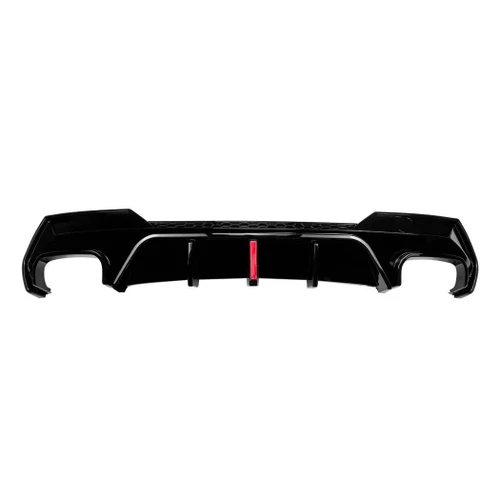 BMW G22/G23 4 SERIES 2020+ GLOSS BLACK DUAL EXHAUST WITH LED