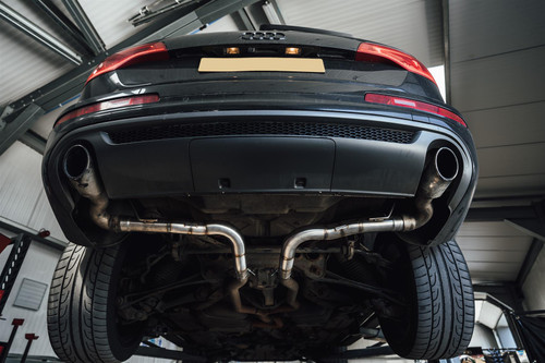 Audi Q7 3.0 TDI Stainless Steel Silencer Delete Pipe Kit Audi Q7 3.0 TDI Stainless Steel Silencer Delete Pipe Kit