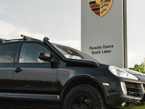 Darkside 3.0 TDI V6 E1 957 Cayenne Single Snorkel Intake Kit Darkside 3.0 TDI V6 E1 957 Cayenne Single Snorkel Intake Kit