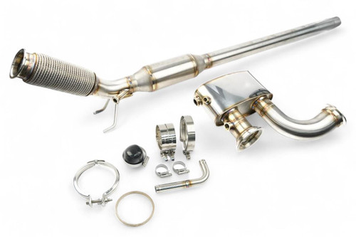 DPF and Low Pressure EGR Delete Downpipe for Mk5 VW Caddy 2.0 TDI CR