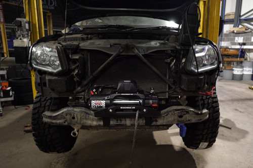 VW Amarok Front Discrete Winch Mounting Plate VW Amarok Front Discrete Winch Mounting Plate