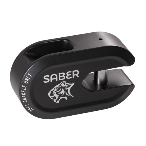 Saber 7075 Alloy Winch Shackle Short - Cerakote Black Saber 7075 Alloy Winch Shackle Short - Cerakote Black