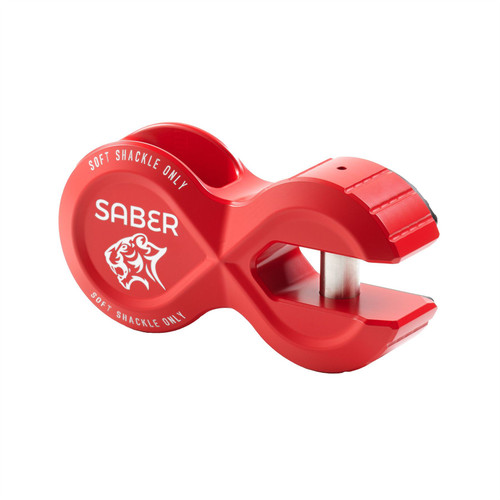 Saber 7075 Alloy Winch Shackle Pro - Cerakote Red Saber 7075 Alloy Winch Shackle Pro - Cerakote Red