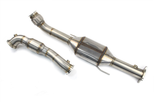 High Flow Universal Stainless Race DPF (Diesel Particulate Filter) Pipe - 2.25" / 2.5" / 3.0" - Not Type Approved