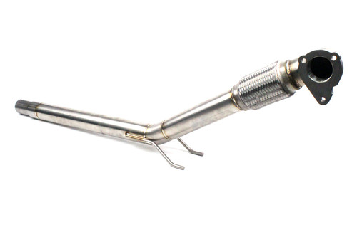 Darkside 2.5" Stainless De-Cat Downpipe for Mk5 Platform 1.9 TDI with GT1749V Turbocharger