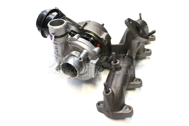 Garrett GT1749VB (ARL PD150) VNT17 Turbocharger with Modified Outlet