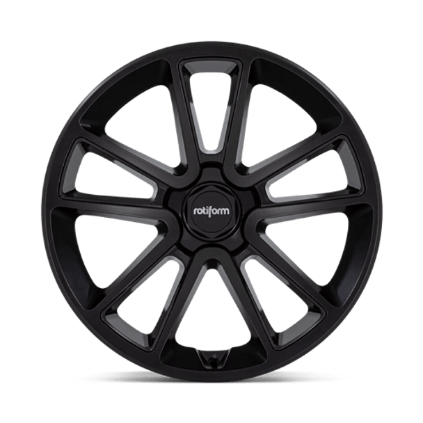 Rotiform BTL MATTE BLACK WITH BLACK CAP AND INSIDE SPOKE DETAILS Alloy Wheel - 21X10.5 - 5X112 - CB: 66.56 - ET38