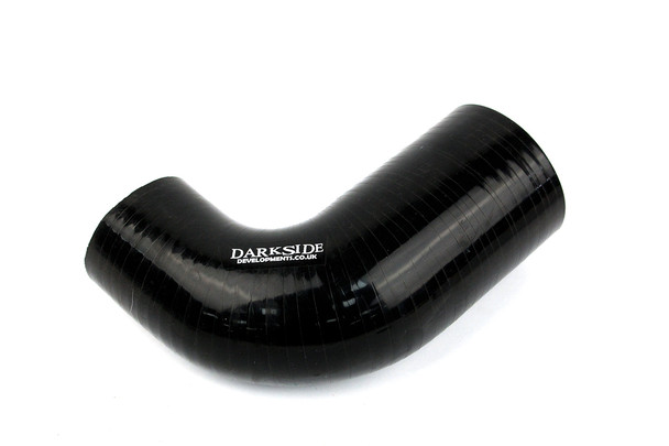 63.5mm - 51mm (2.5" - 2.0") Reducing 90 Degree Elbow Silicone Boost Hose