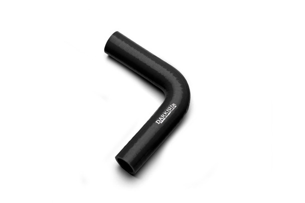 Darkside 25mm Oil Resistant 90 Degree Elbow Silicone Hose